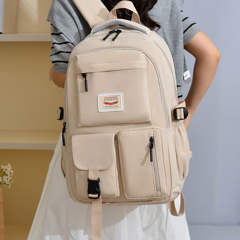 Junior high school, high school and college adult high-profile large-capacity backpack cross-border clearance inventory