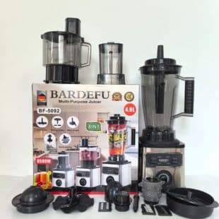 Cross-border Pure Copper Blender, 4L 8in1 blender, Commercial High Power Stainless Steel Mixer, Meat Grinder, Juicer