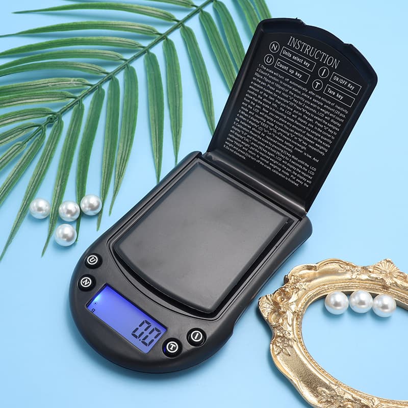 A07 High Precision Portable Jewelry Gold Electronic Scale Mini Pocket Gram Scale 0.01g Electronic Jewelry Scale