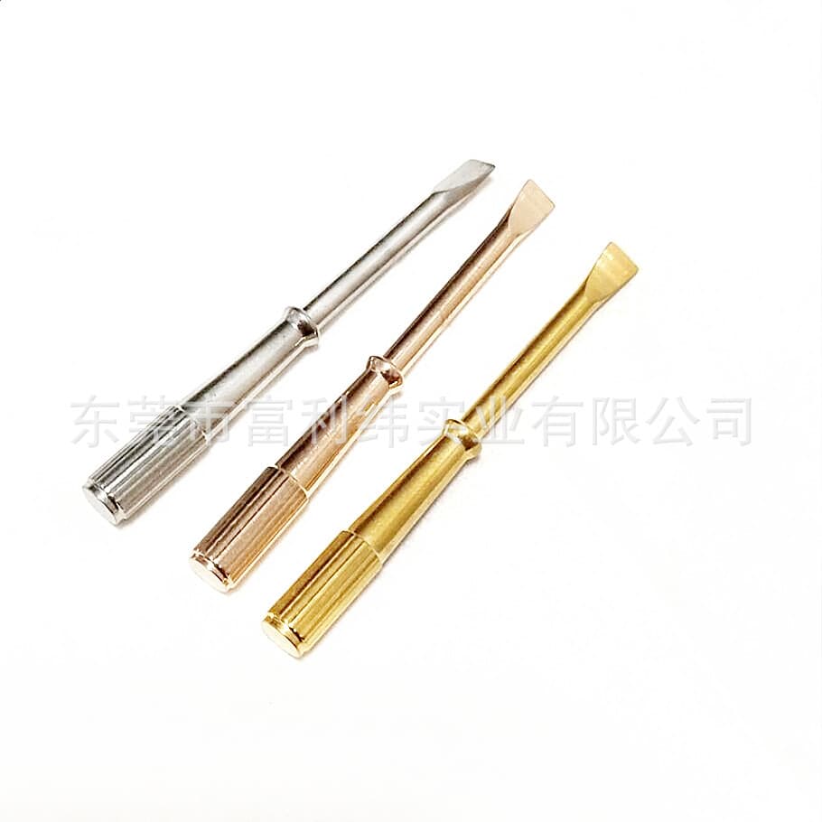 Titanium Steel Bracelet Screwdriver Hardware Removal Tool Stainless Steel Single-blade Screwdriver