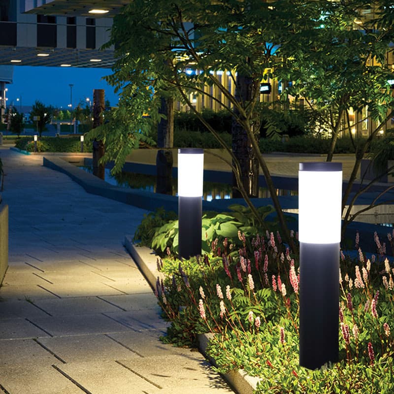 Lawn Light Outdoor Ground Light Stainless Steel Garden Light Waterproof Landscape Light Villa Street LED Garden Light Short Post Light