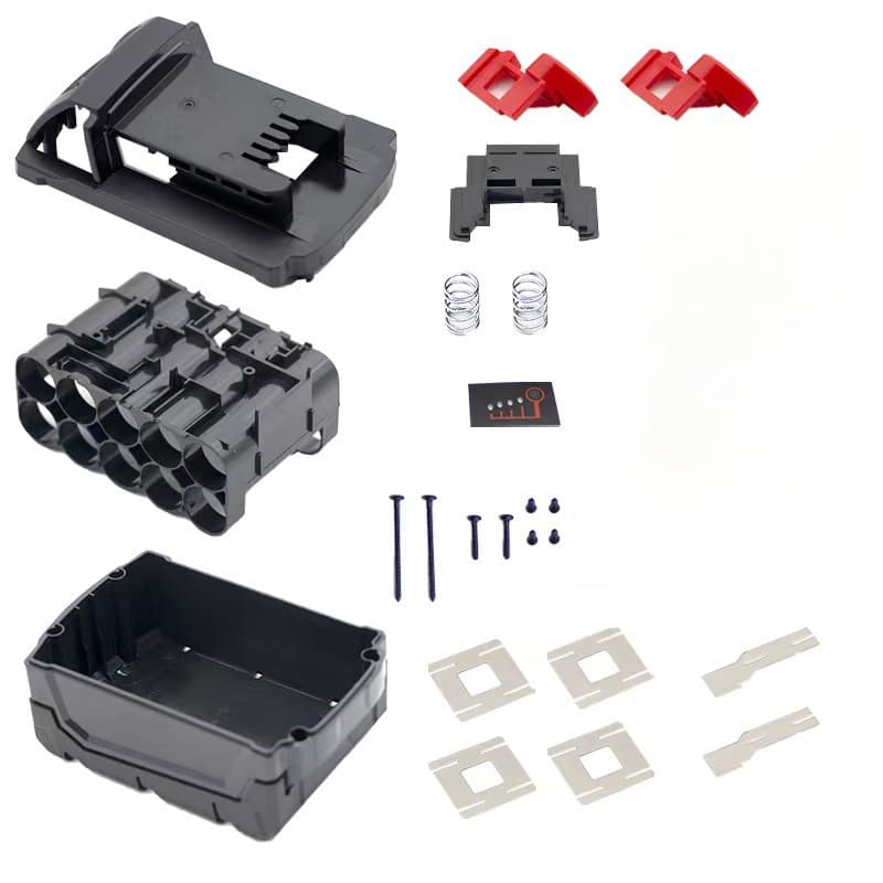 Replacement for Milwaukee M18 18V 10-Cell 15-Cell 18650 Kit Plastic Case
