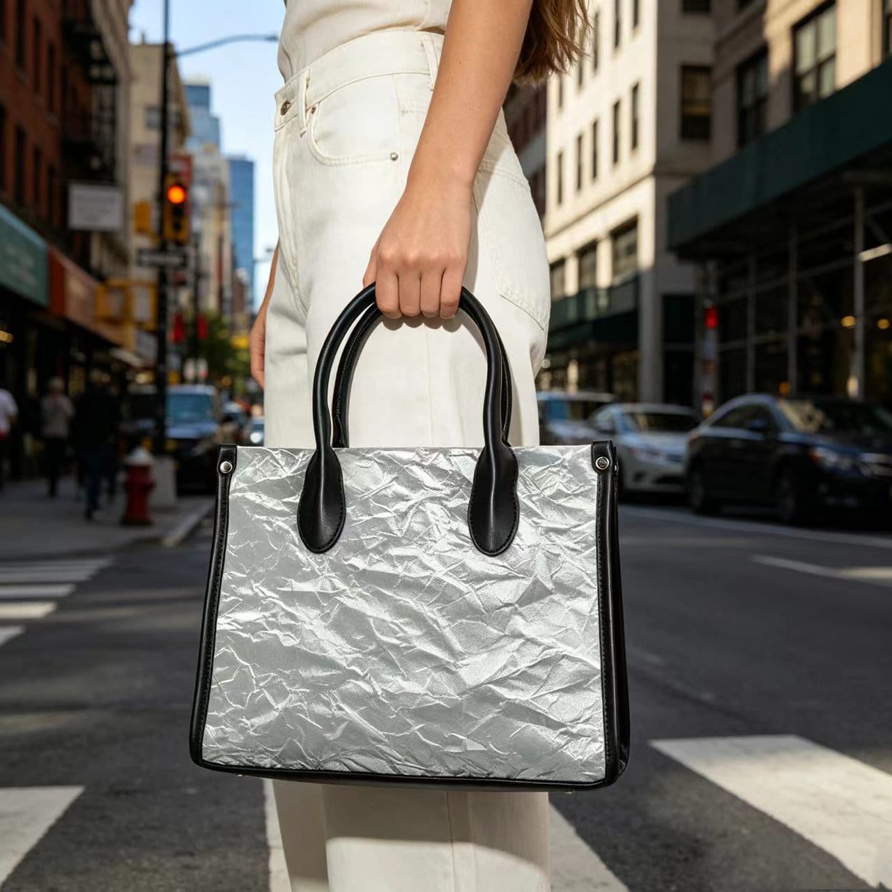 Handbag 2026 New Premium Shoulder Crossbody Bag Small Square Bag Large Capacity Commuter Tote Bag Women's Bag