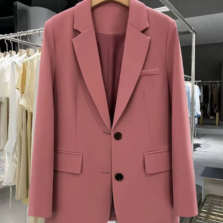Plus Size Women's New Suit Jacket Slimming Loose Women's Blazer [0913]