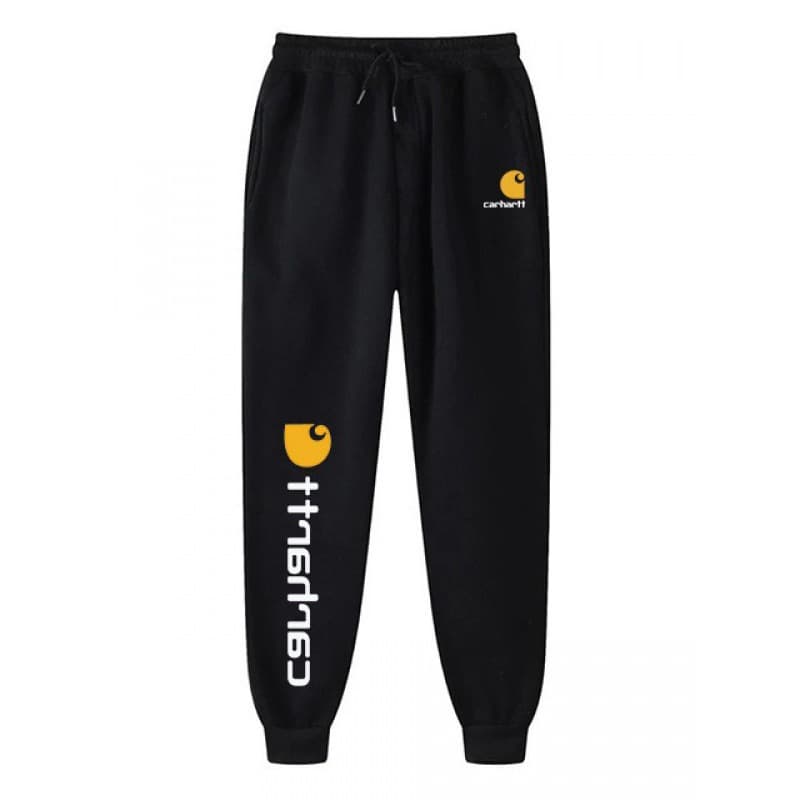 2023 New Cross-Border Amazon Fleece-Lined Men's and Women's Casual Sports Warm Sweatpants Aliexpress Trendy Brand Letter Pants