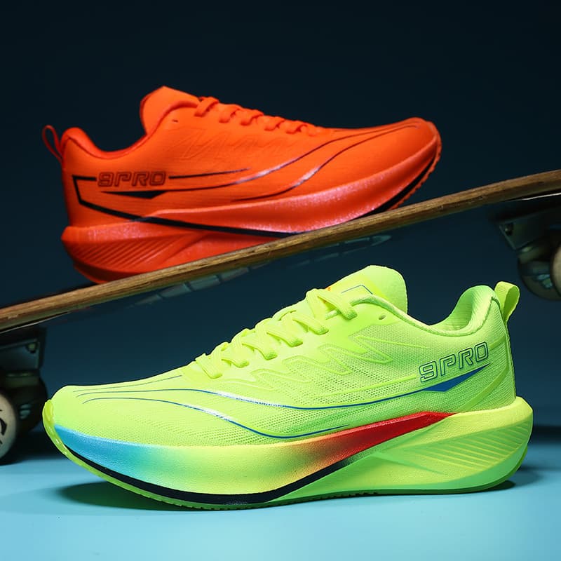 New Professional Running Shoes for Men Summer Anti-Slip Cushioning Ultra-Light Jogging Shoes for Women Lightweight Sports Shoes Marathon Men's Shoes