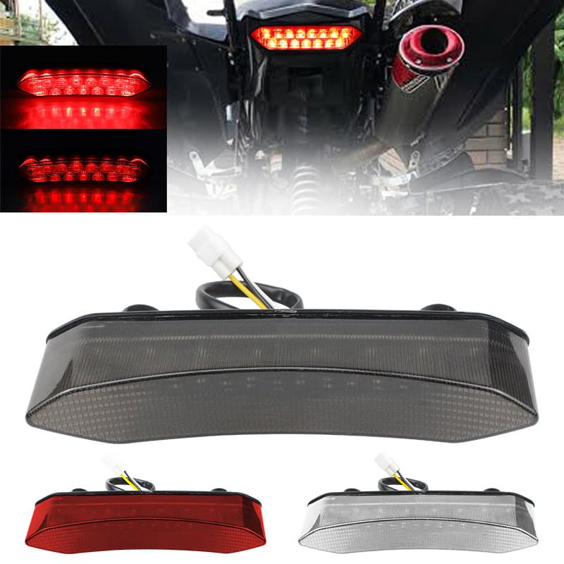 Motorcycle suitable for Yamaha Raptor LED tail light brake light 2006-2018 YFZ450R 2009-2018