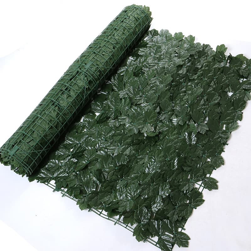 Simulated plant wall green leaf grass decoration plastic fence fence outdoor ceiling balcony blocking green radish