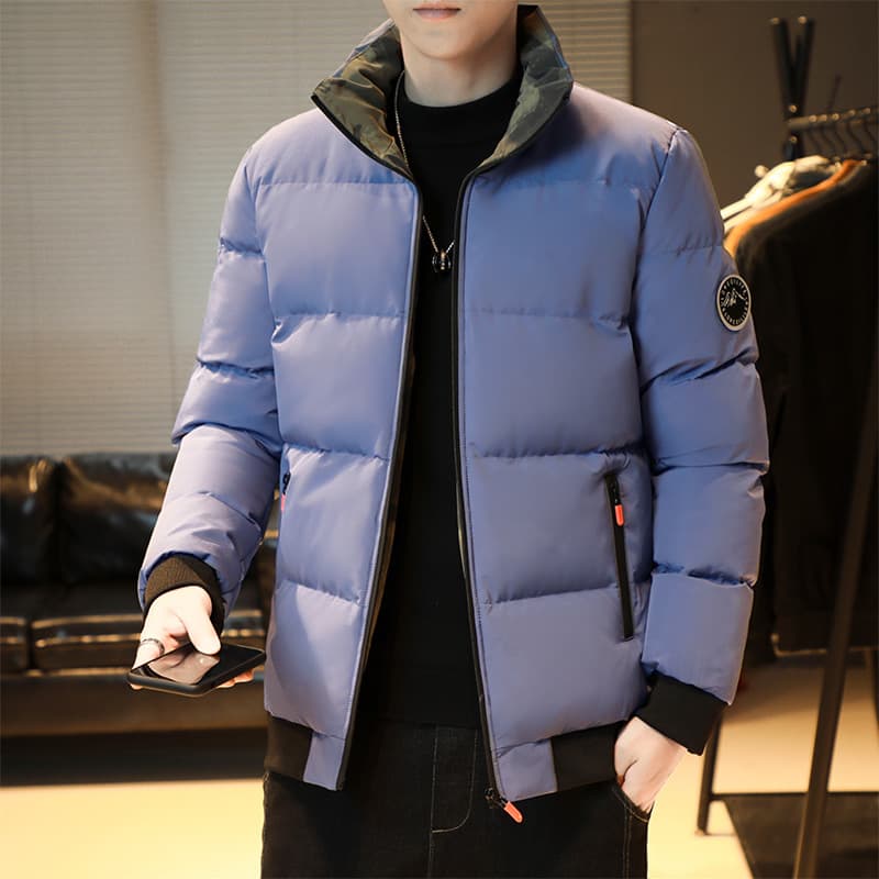 Cross-border foreign trade Tiktok Tume popular down jacket men's winter thickened cotton jacket winter jacket