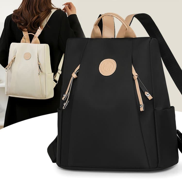Anti-theft backpack for women, cross-border foreign trade new waterproof Oxford cloth backpack, lightweight outdoor travel bag