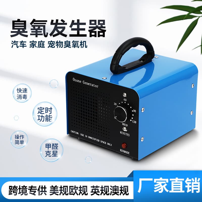 Custom Ozone Disinfection Machine Air Purifier for Car Space Formaldehyde and Odor Removal Ozone Generator