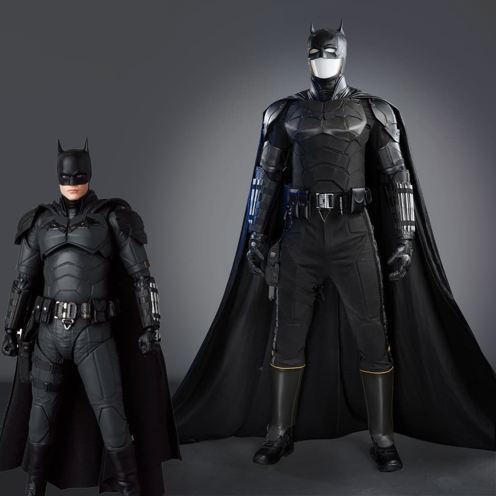 Wanhehui foreign trade movie Batman 2022cos Bruce Wayne new suit cos costume M2632