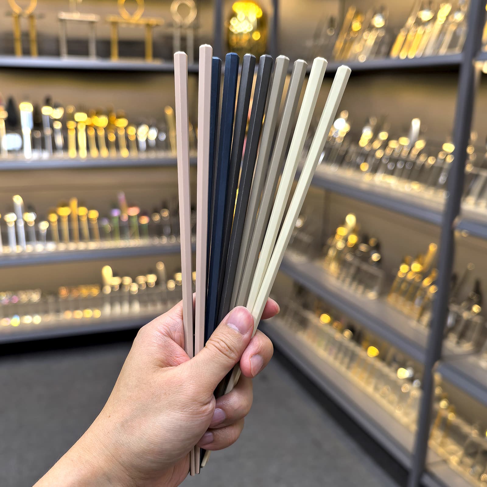 Alloy Chopsticks Home New Anti-Mold Anti-Slip High Temperature Resistant High Appearance One Person One Chopstick Daily Tableware