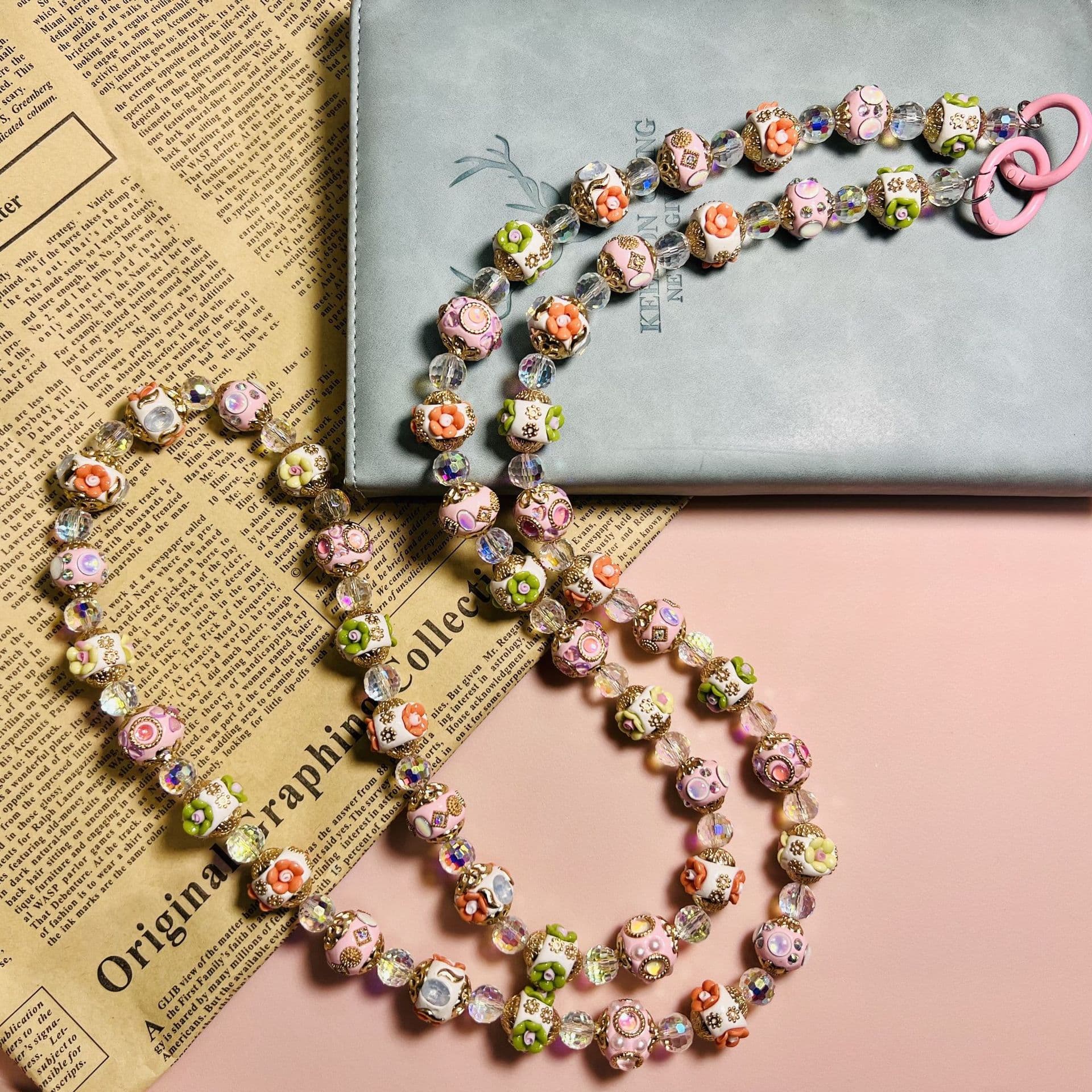 Nepal crossbody chain beaded original hot selling mobile phone chain long chain wholesale universal 13pro Android mate60 female