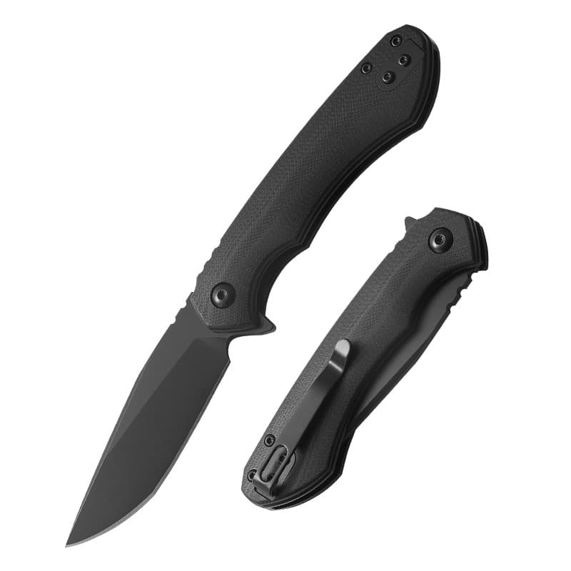 Folding Knife EDC Pocket Knife High Hardness G10 Folding Knife Outdoor Knife Women's Portable Self-Defense Knife Fruit Knife