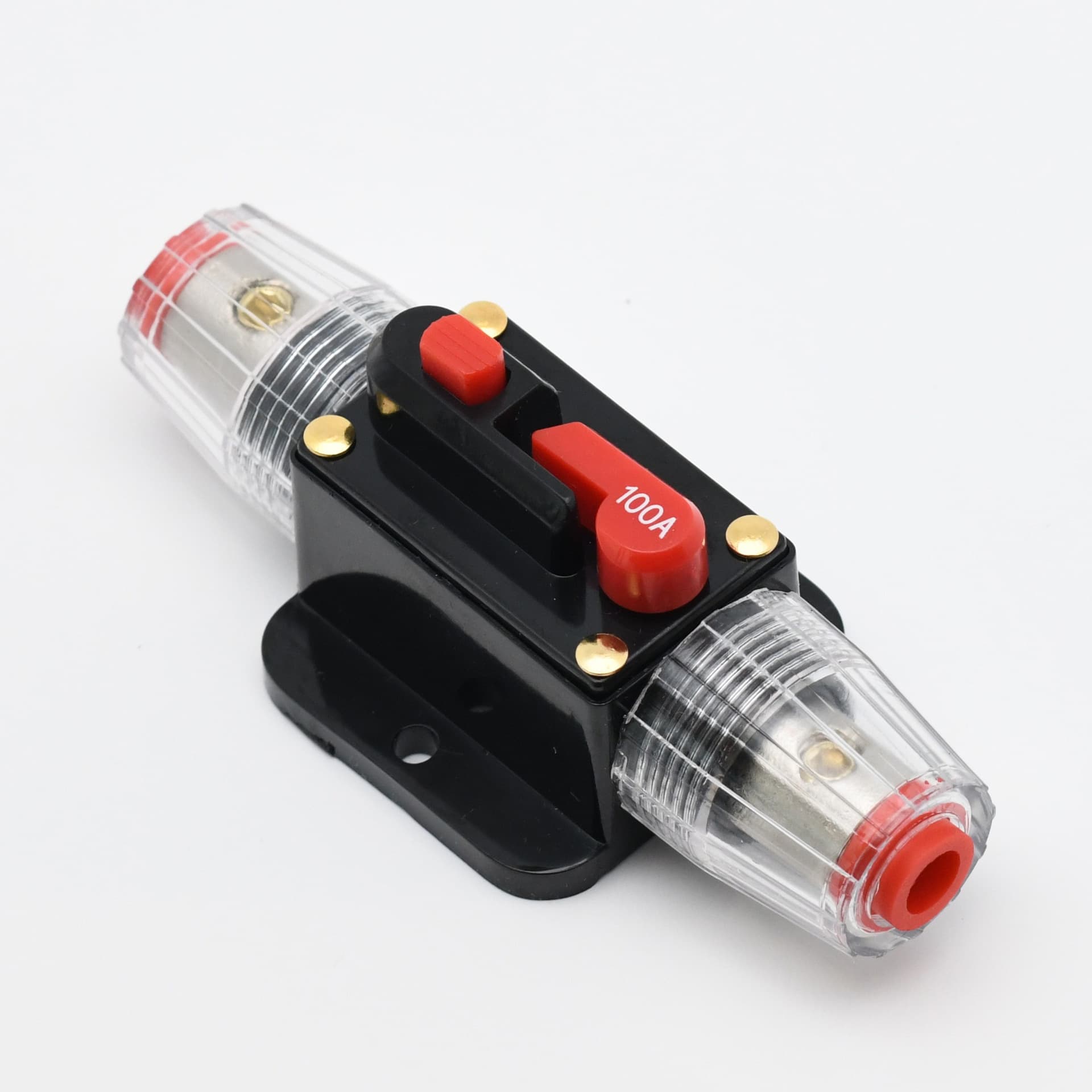 Photovoltaic System Auto Reset Fuse Renewable Circuit Breaker Audio Modification Switch Socket 20-150A Car
