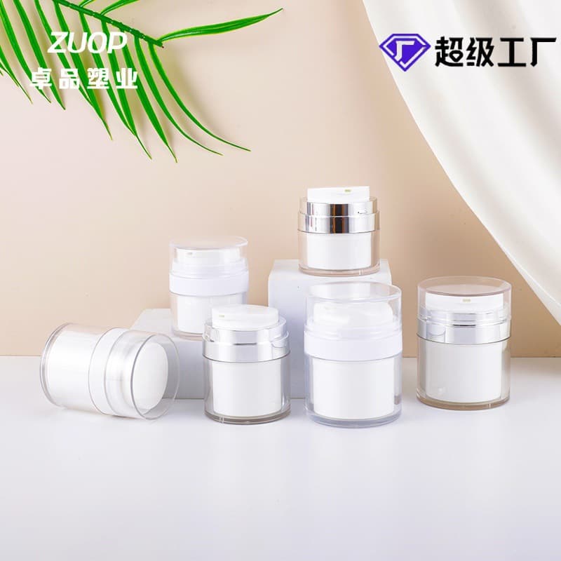 Spot vacuum duckbill pump cream press bottle multi-specification lotion packaging bottle travel packaging eye cream face cream bottle