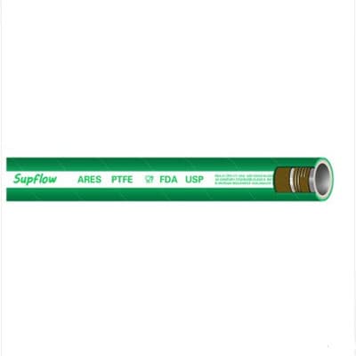 Supflow ARES PTFE Teflon suction and discharge hose, inner lined PTFE rubber hose, Teflon rubber hose