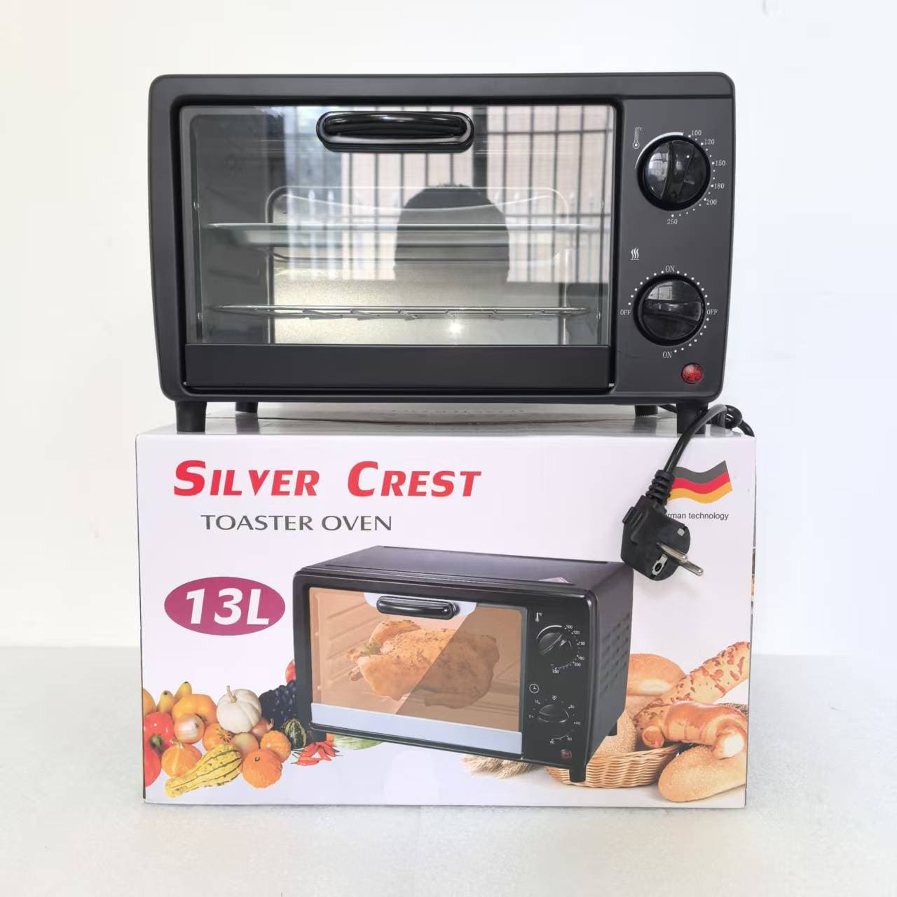 Cross-border export 13L25L 48L56L foreign trade large capacity household appointment timed baking multifunctional electric oven
