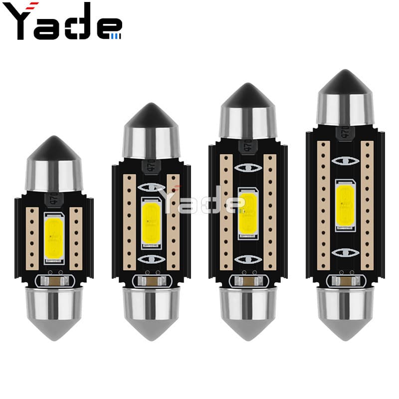 Cross-border best-selling car LED dome light, double-tip reading light, high-brightness license plate light, trunk light, cabin light