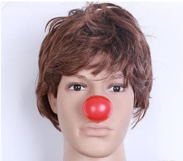 Halloween party and dance supplies red plastic clown nose new strange and funny makeup props RED NOSE
