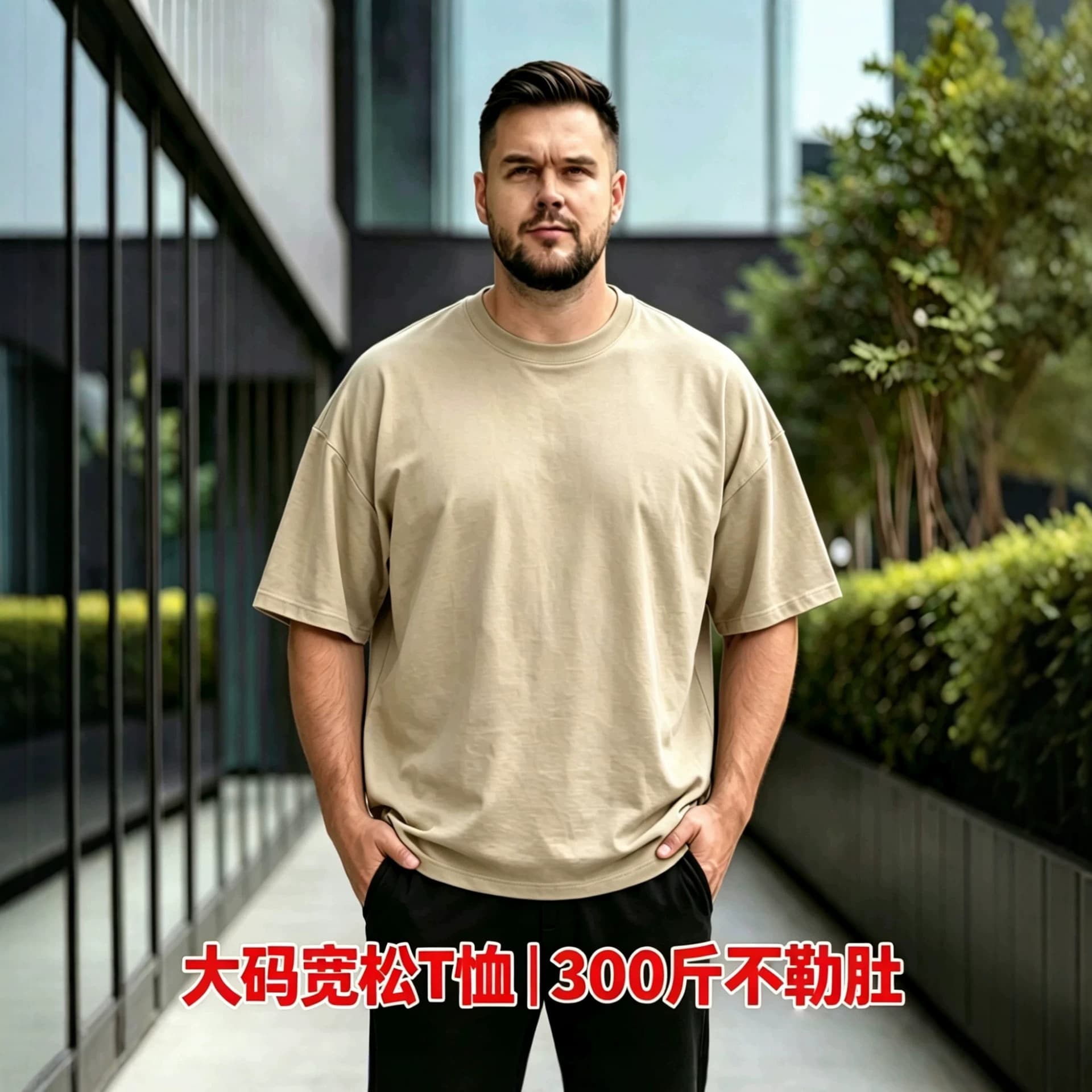 Plus Size Oversized Short Sleeve T-Shirt Liquid Ammonia Mercerized Cotton Loose Fit Conceals Belly Summer Men's Clothing