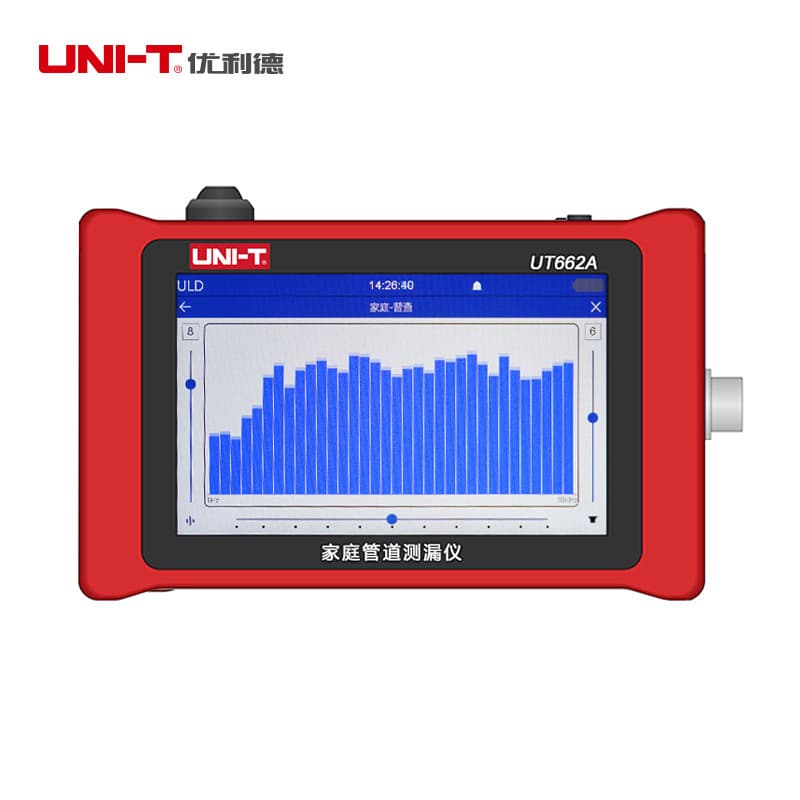 Unilide UT662A household pipe leak detector UT662B/D multi-functional intelligent water leak detector side leakage device
