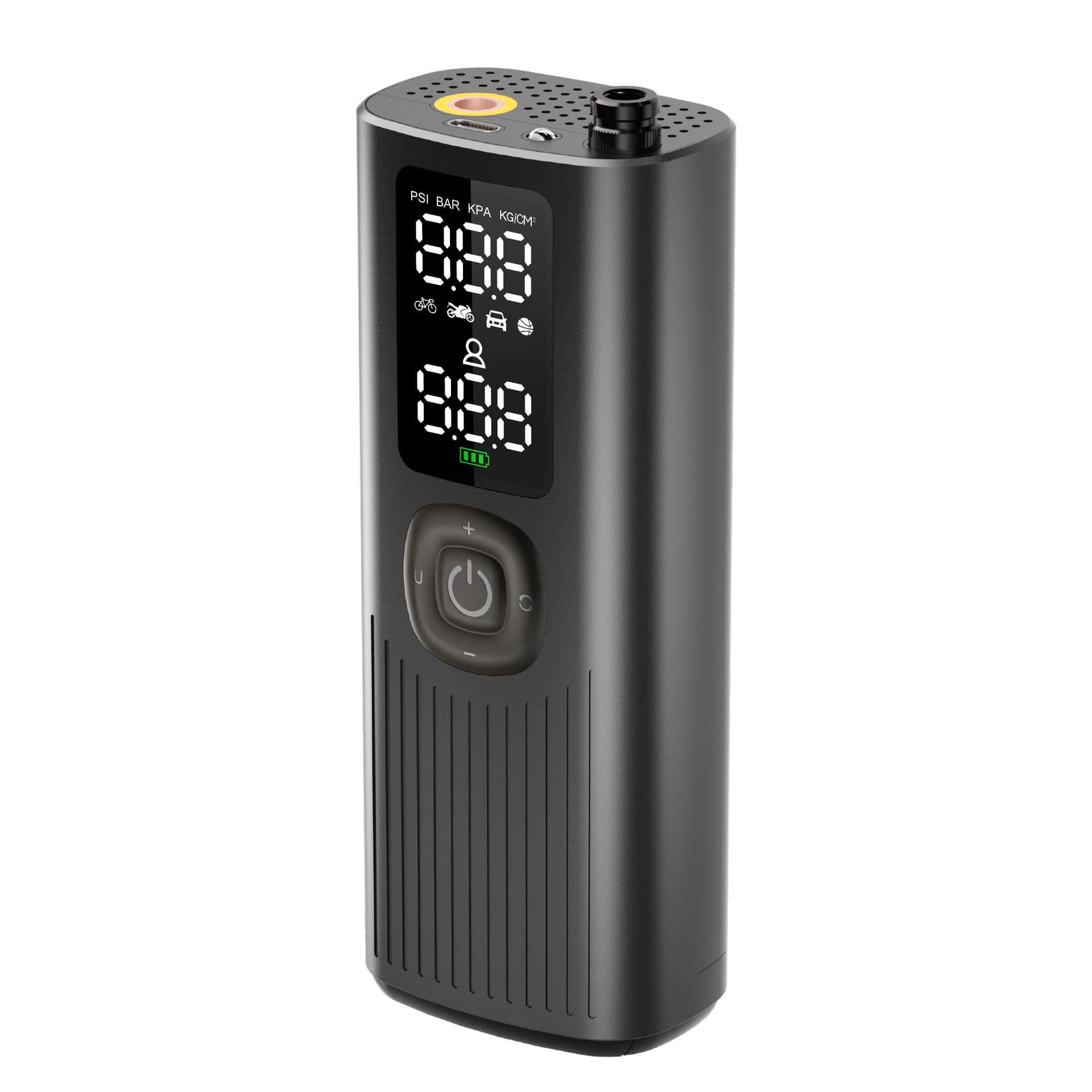 Factory Direct Wireless Portable Handheld Car Tire Inflator with Digital Display, Multifunctional Air Pump, Portable