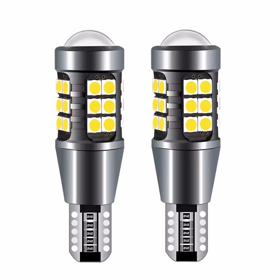 Cross-border hot selling led car light reversing light T15-3030-27 light decoding led reversing light high brake light