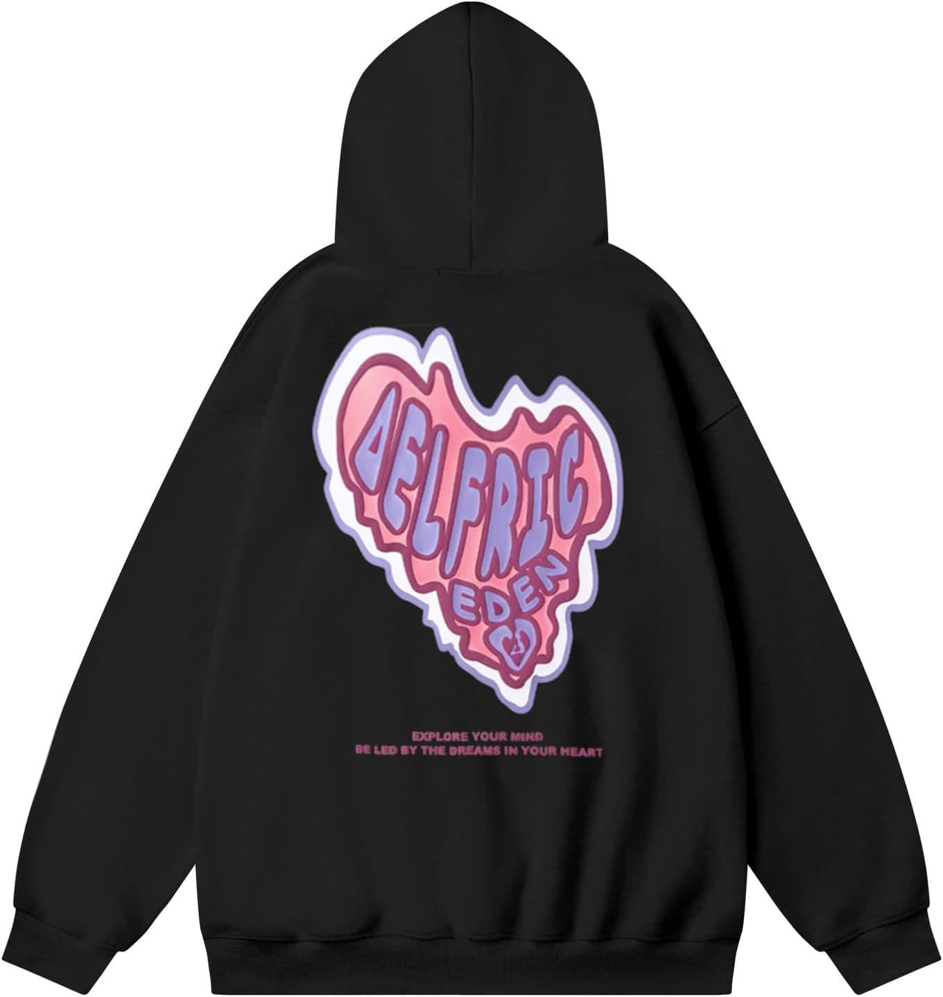 Aelfric Eden Graphic Hoodie Women's Oversized Hoodies Y2K Cut