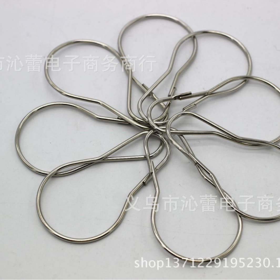 Supply of gourd-shaped curtain hooks, wholesale available, including shower curtain hooks and gourd-shaped curtain hooks.