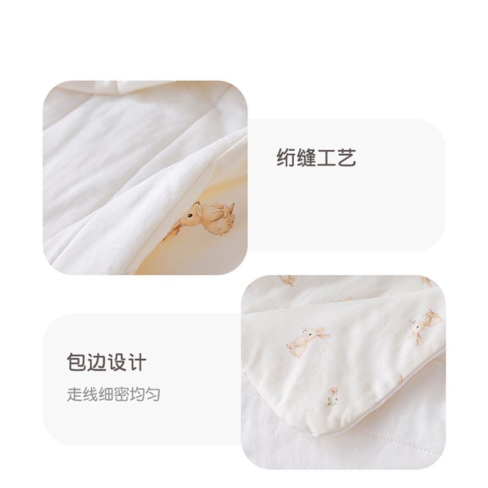 Newborn Pure Cotton Class A Mulberry Silk Thermostatic Swaddle Blanket for Infants, Maternity Ward, All-Season Baby Wrap for Outdoor Use