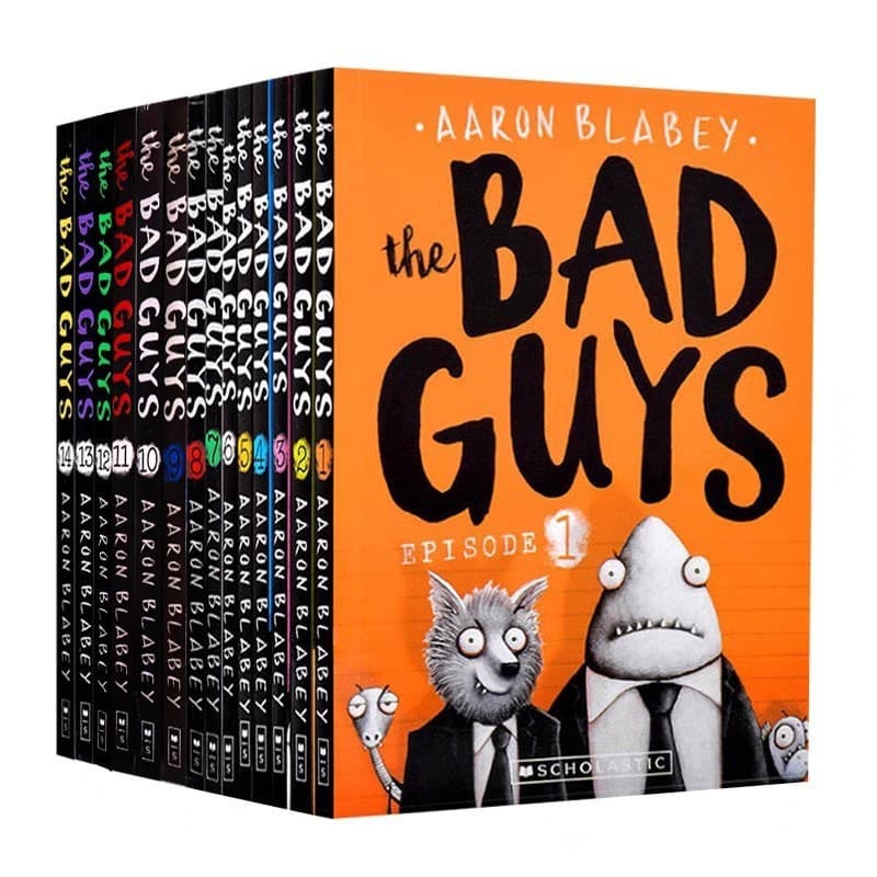 The Bad Guys 1-11 High-Quality League of Bad Guys Comics I Am the Big Bad 11-Volume English Novel