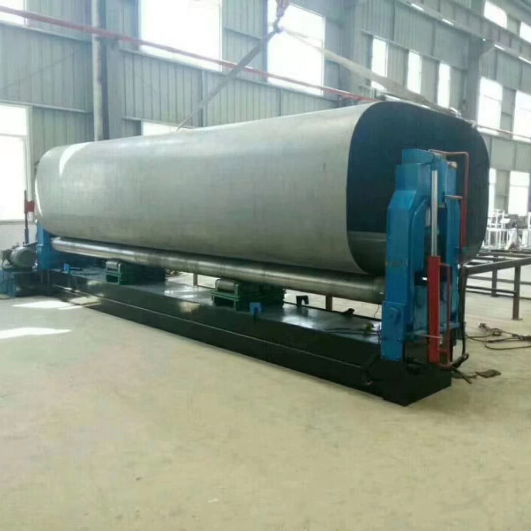 Extended Plate Bending Machine 10*6000, Special for Tank Trucks, 6m 8m Hydraulic Plate Bending Machine, Arc Rolling Machine, Cross-border