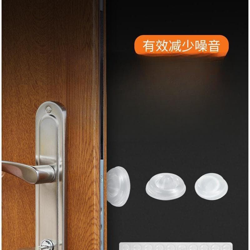 Household wear-resistant round anti-collision silent anti-collision particles transparent non-slip double-sided foot pads stool rubber pads home
