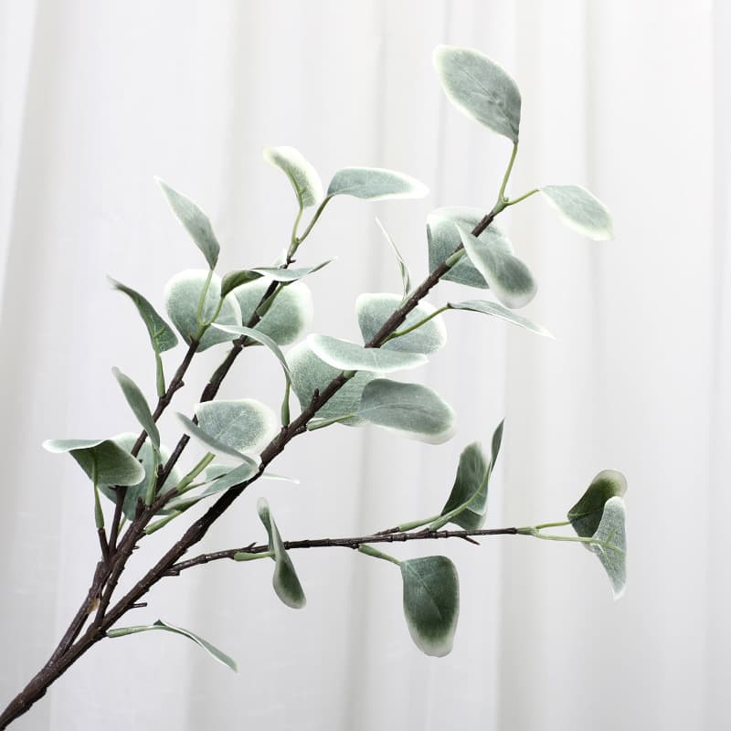 Artificial Eucalyptus Leaves Faux Eucalyptus Money Leaf Simulation Flowers Eucalyptus Leaves Home Decor Artificial Plants Greenery Wholesale