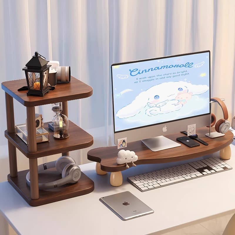 Desktop Computer Riser Monitor Stand Screen Base Elevator Laptop Stand Desktop Bracket