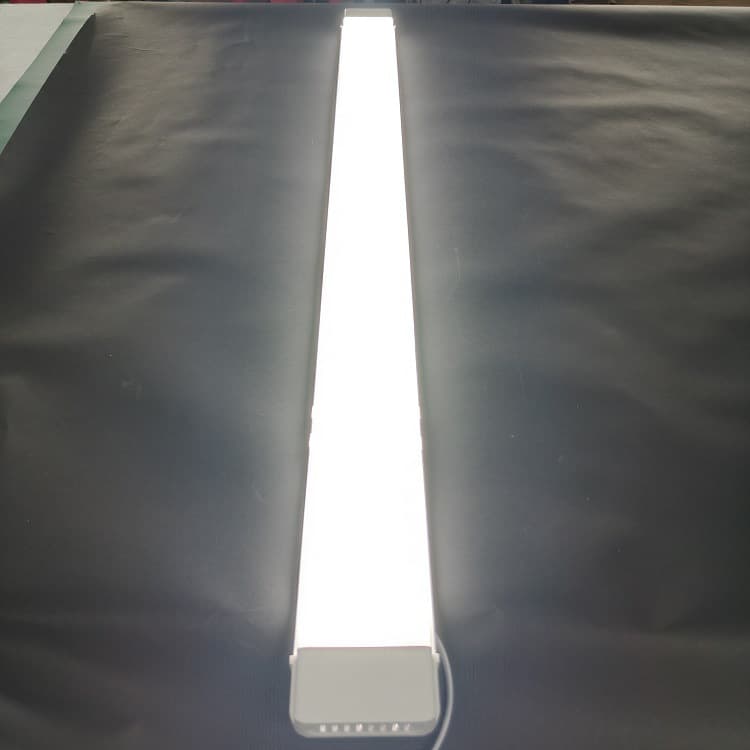 LED Purification Light Three Rows Four Rows 100W Bracket Flat Panel Light Workshop Hospital Lighting Fixture Energy Saving Long Life