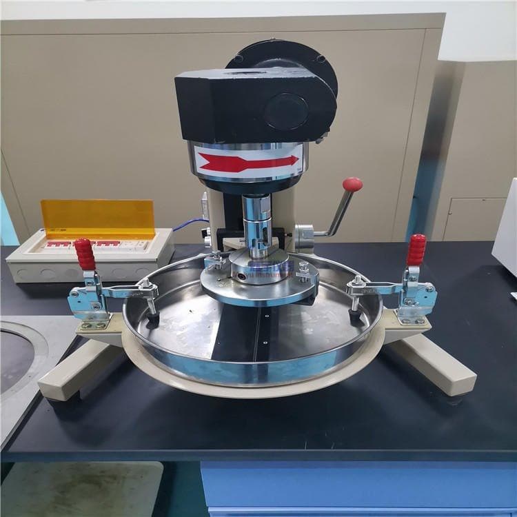 SYD-0752 Emulsified Asphalt Wet Track Abrasion Tester, remove specimen from oven, cool to room temperature and weigh.