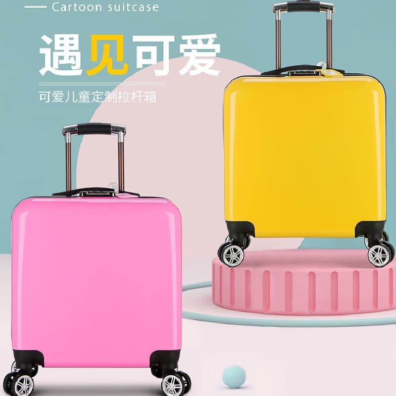 Large Capacity Fashion New Trolley Case Children's Luggage 20-inch Student Carry-on Case Wholesale Travel Suitcase Gift Box