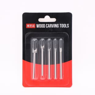 Fixed Ball Knife Woodworking Rotary File Carving Knife High-Speed Steel Grinding Head Milling Cutter Grinding Shaping Trimming Electric Tool Set