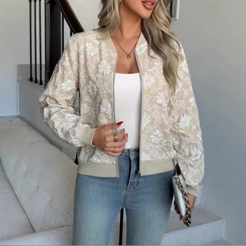 2025 New Short Chanel-Style Jacket for Women Spring/Autumn Petite Fashion Baseball Jacket Casual Versatile Coat Top