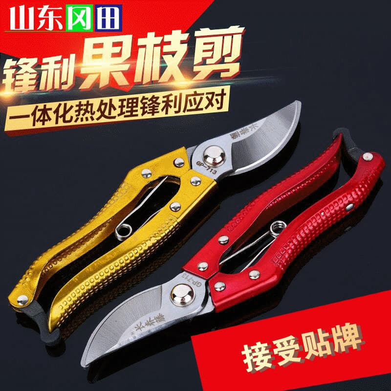 Wholesale pruning shears, fruit tree shears, and garden shears for fruit trees and gardens.
