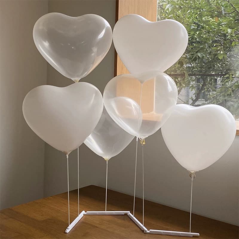 Wedding room balloon arrangement ornaments foldable bracket simulated floating balloon wedding scene decoration fiber pole column