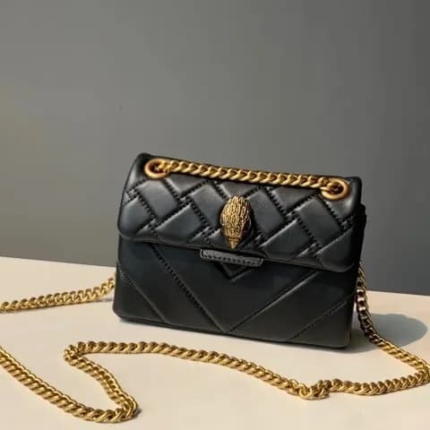Crossbody Bag for Women 2024 Diamond Quilted Chain Shoulder Bag Eagle Head Small Bag Shiling Women's Handbag Light Luxury