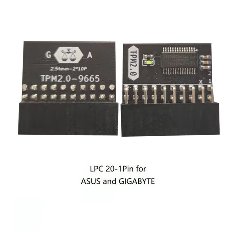 LPC TPM 2.0 Remote Card Encryption Security Module