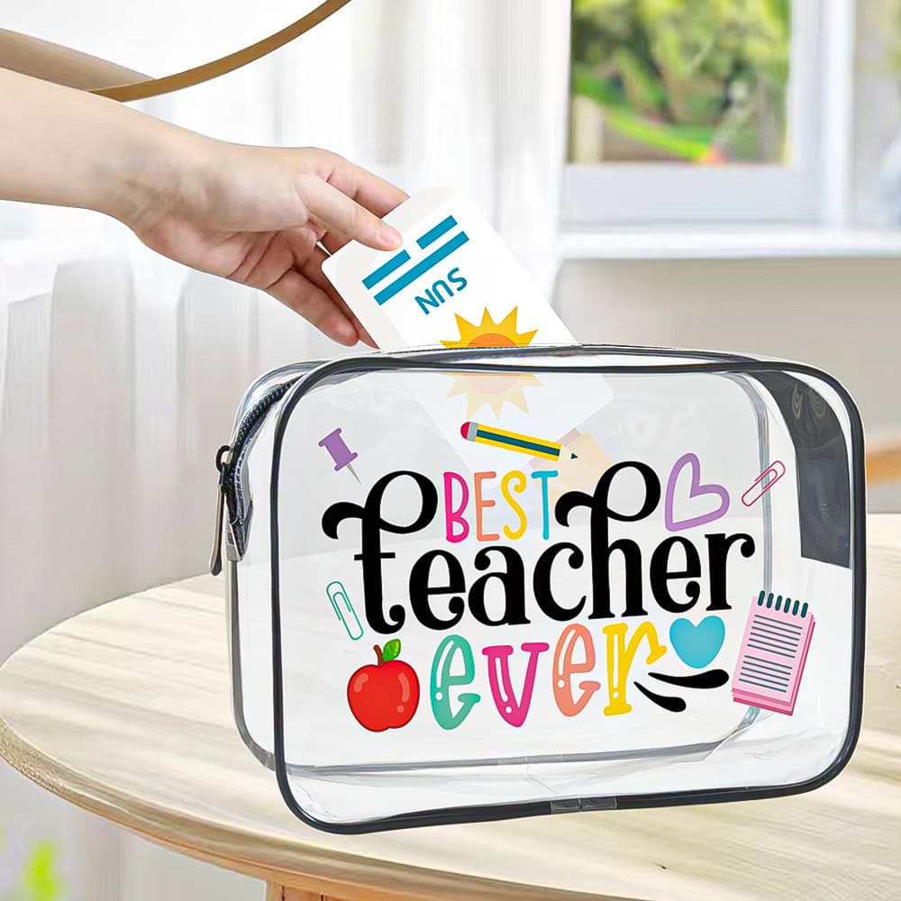 2025 Cross-border Transparent Hot-selling Clear Pencil Case Travel Portable Toiletry Storage Bag Airport Sports Item Bag