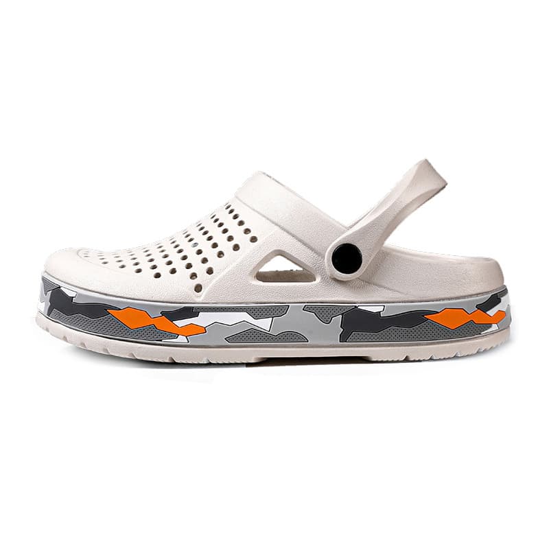 2025 Adult Garden Shoes One Shoe Two Ways Wearing Seaside Breathable Fashion Beach Shoes Summer New Men's Sandals