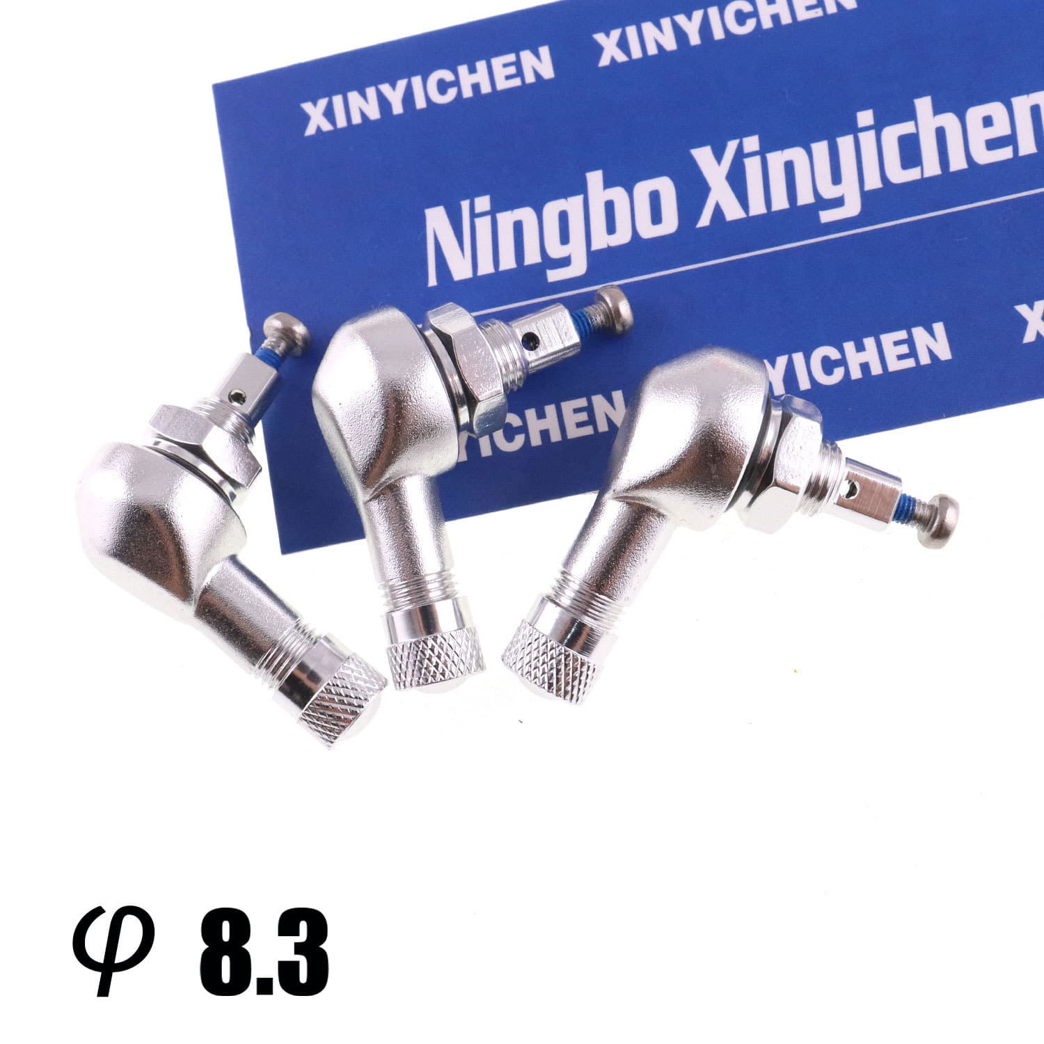 8.3 Motorcycle electric vehicle CNC modified tire aluminum alloy NCY leak-proof TWPO valve right angle valve