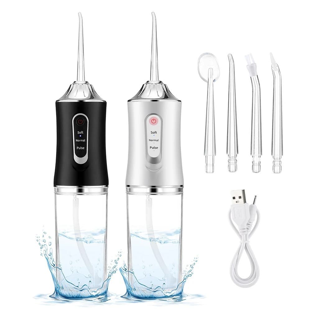 Amazon Electric Water Flosser Portable Dental Oral Irrigator for Teeth Cleaning Orthodontic Care